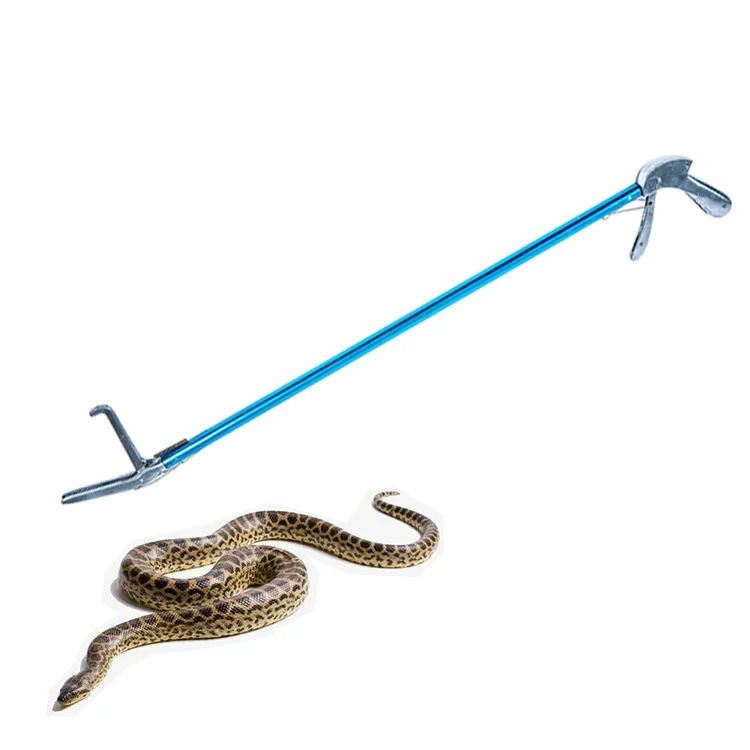 Collapsible Grabber Snake Tong Grabber Stick Aluminum Alloy Pick Up Tool
