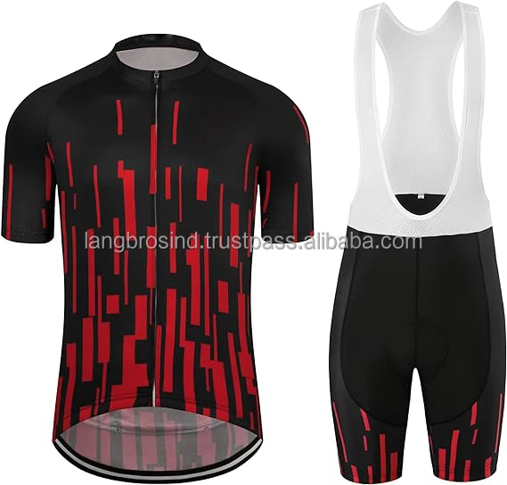 Summer Custom Cycling Uniform Adults Sportswear Sets MTB Jersey Bib Downhill Sports Wear OEM Printed Top Bottom Triathlon Suit
