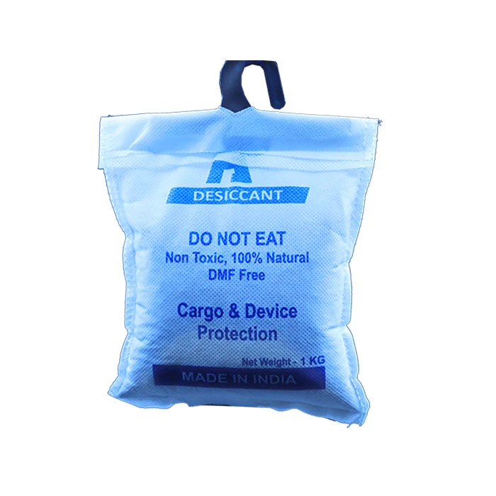 Custom logo Industrial packaging anti-mold moisture absorbent activated montmorillonite bentonite clay desiccant