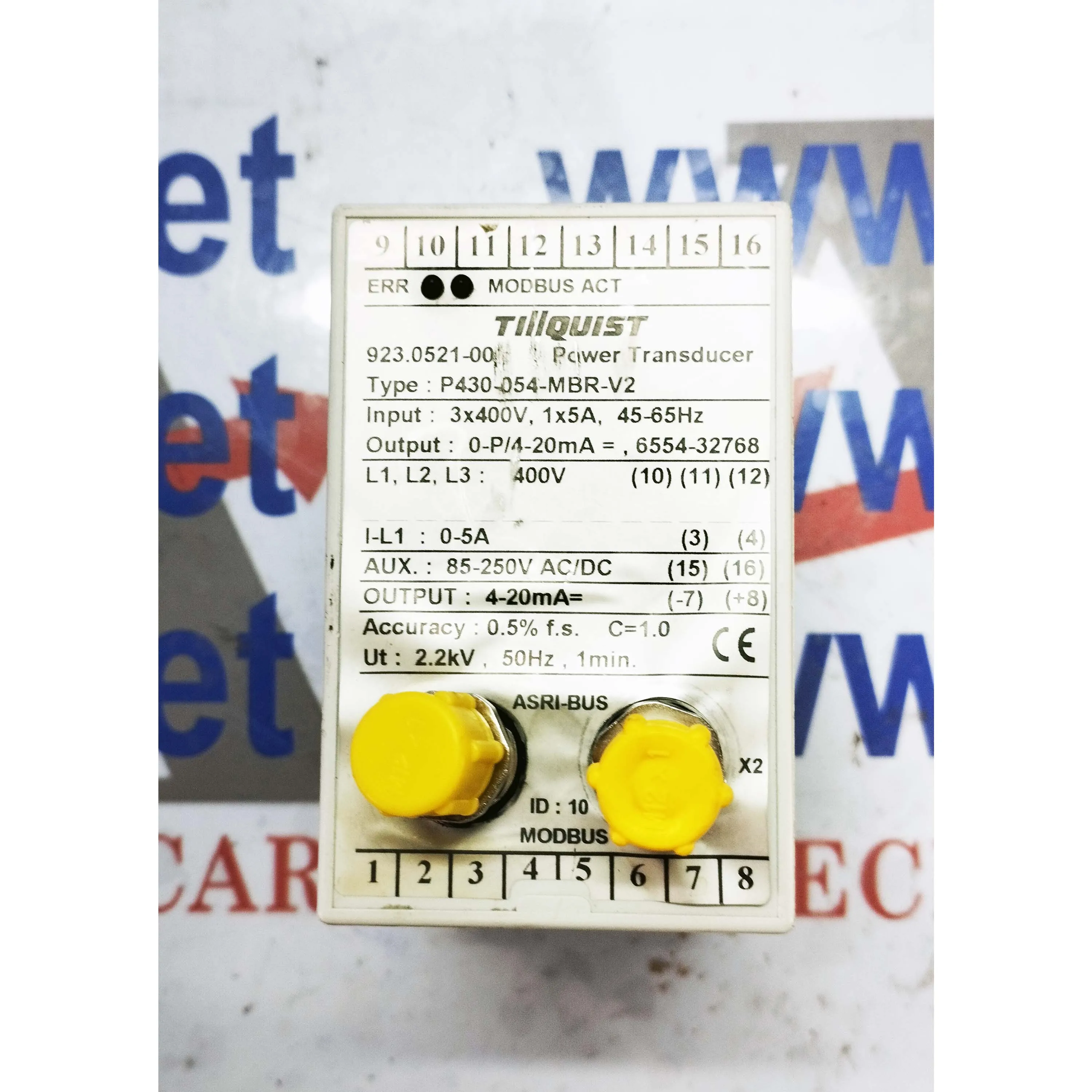 TILLQUIST | 923.0521-00 | POWER SUPPLY - For use in industrial and cnc automation