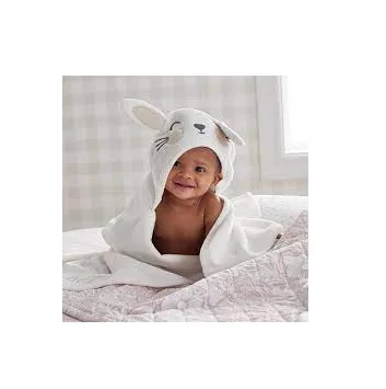 Newborn Baby Bath Robe Microfiber Printing custom name blanket Wholesale Hooded Kid Bathrobes Belted Robe Towel Photo Outfit