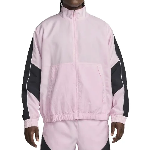 Wholesale Bulk Custom Men Nylon Zip Up Windbreaker Shorts Set Two Pieces Set Nylon Windbreaker Tracksuit