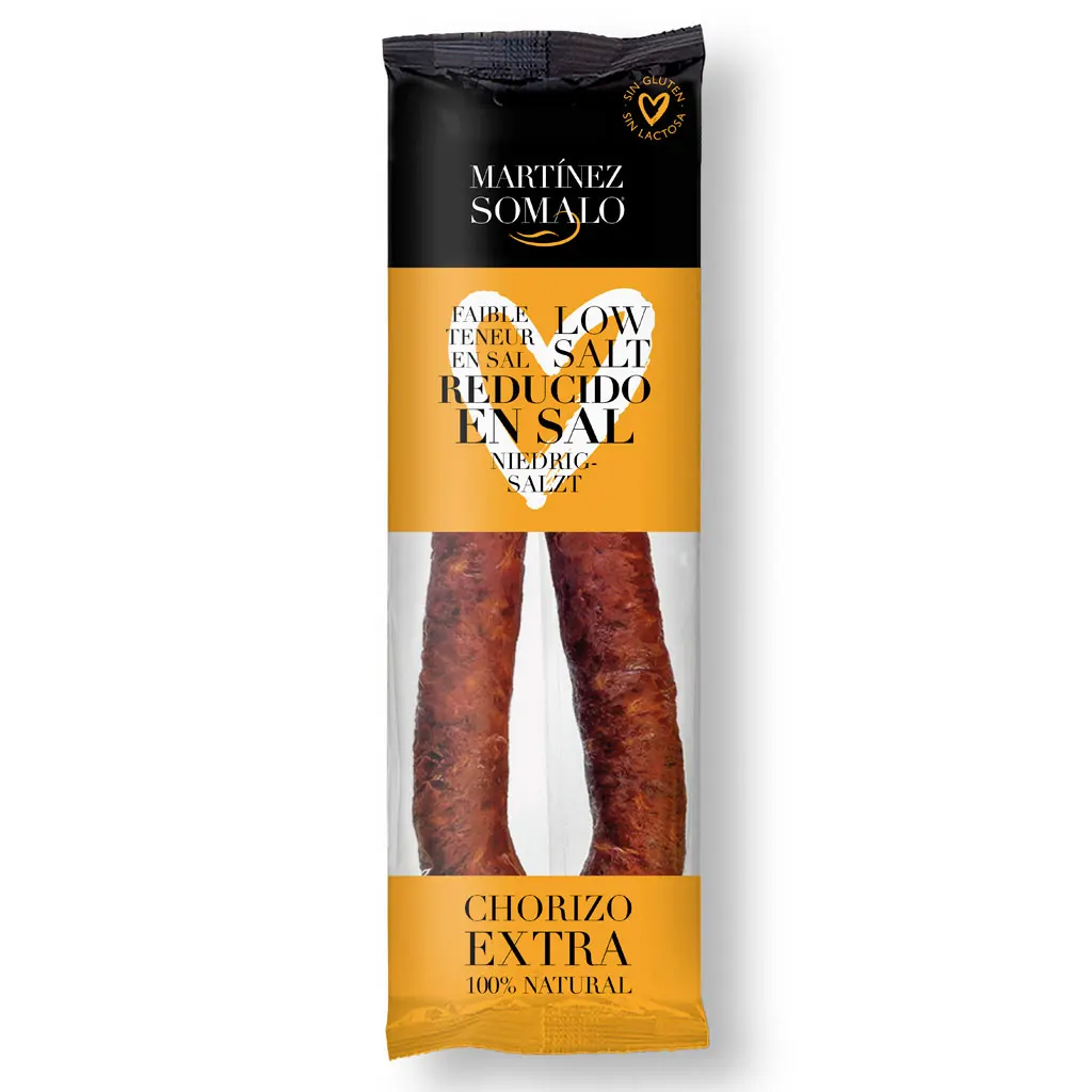CHORIZO RING LOW SALT SPICY 230 g