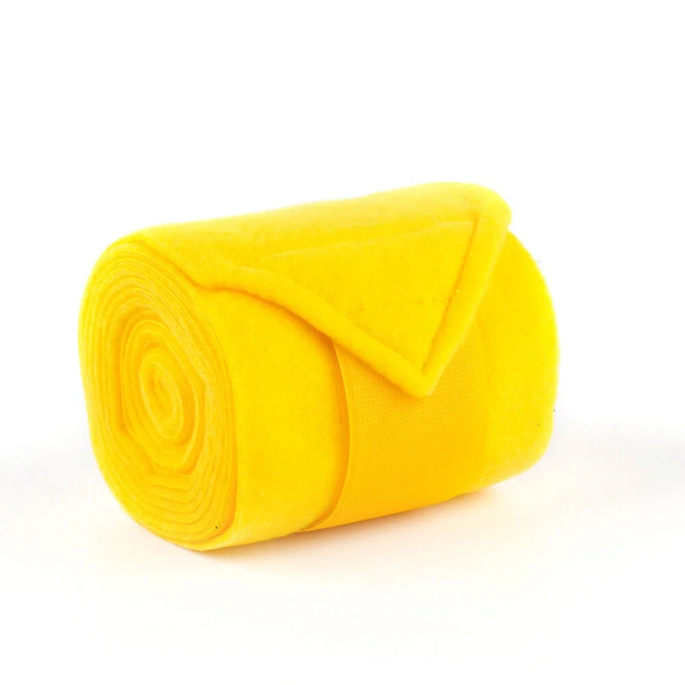 Professional Choice Horse Polo Leg Wraps Double Sided Fleece Durable Flexible Bandage Wrap Horse Fleece Bandages