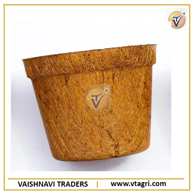 Ready Stock Coir Pots - Natural Coir Pots - Quality Coir Pots exporter - Coco coir pots - Coir pots manufacturers - Coco Pots