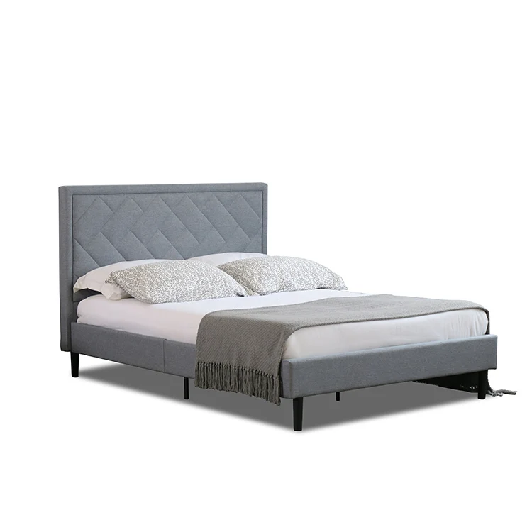 2022 TIVERTON Best Buy King-Size Bed in a Box Light Grey Customizable Logo Design Modern Style Fast Delivery from Supplier