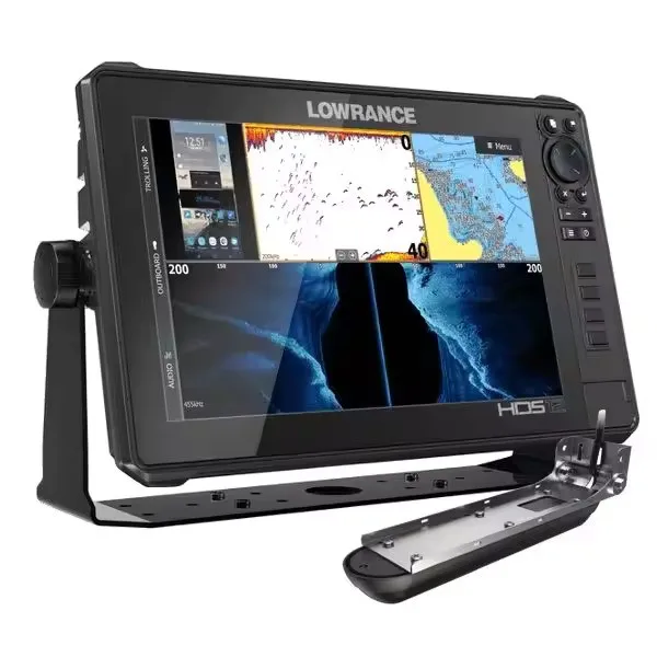 Sales For Lowrance HDS-12 Live Fish Finder with Active Imaging 3-in-1 Transom Mount Transducer C-MAP Pro Chart