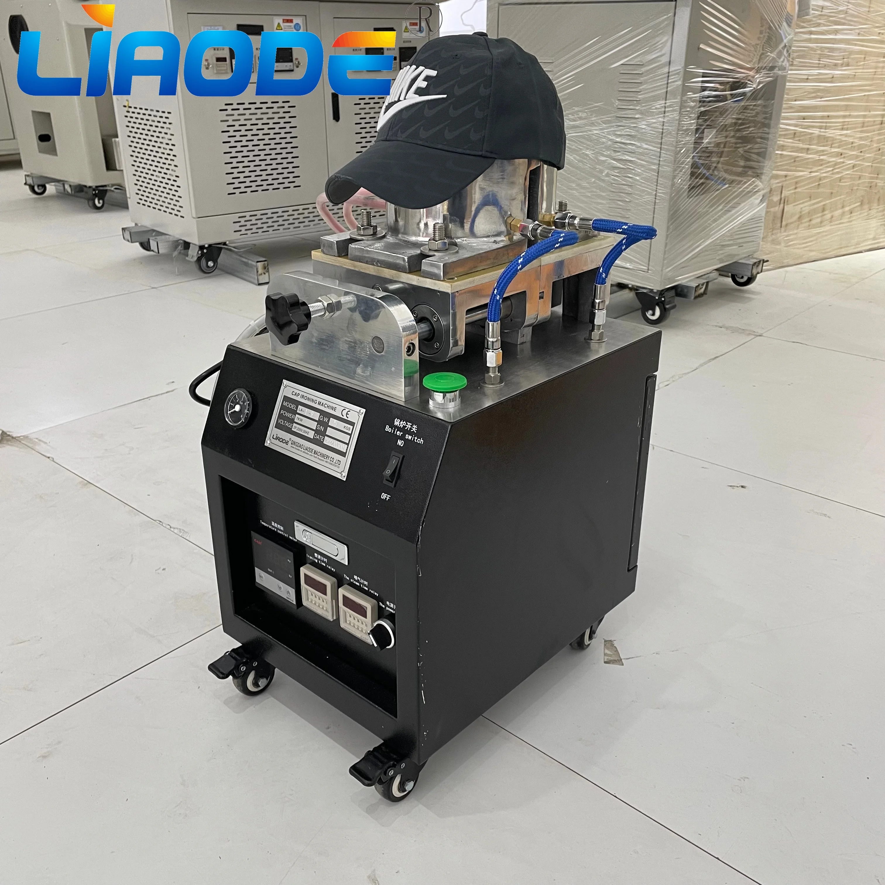 Simple Showroom Use Single head Baseball Cap Making Ironing machine