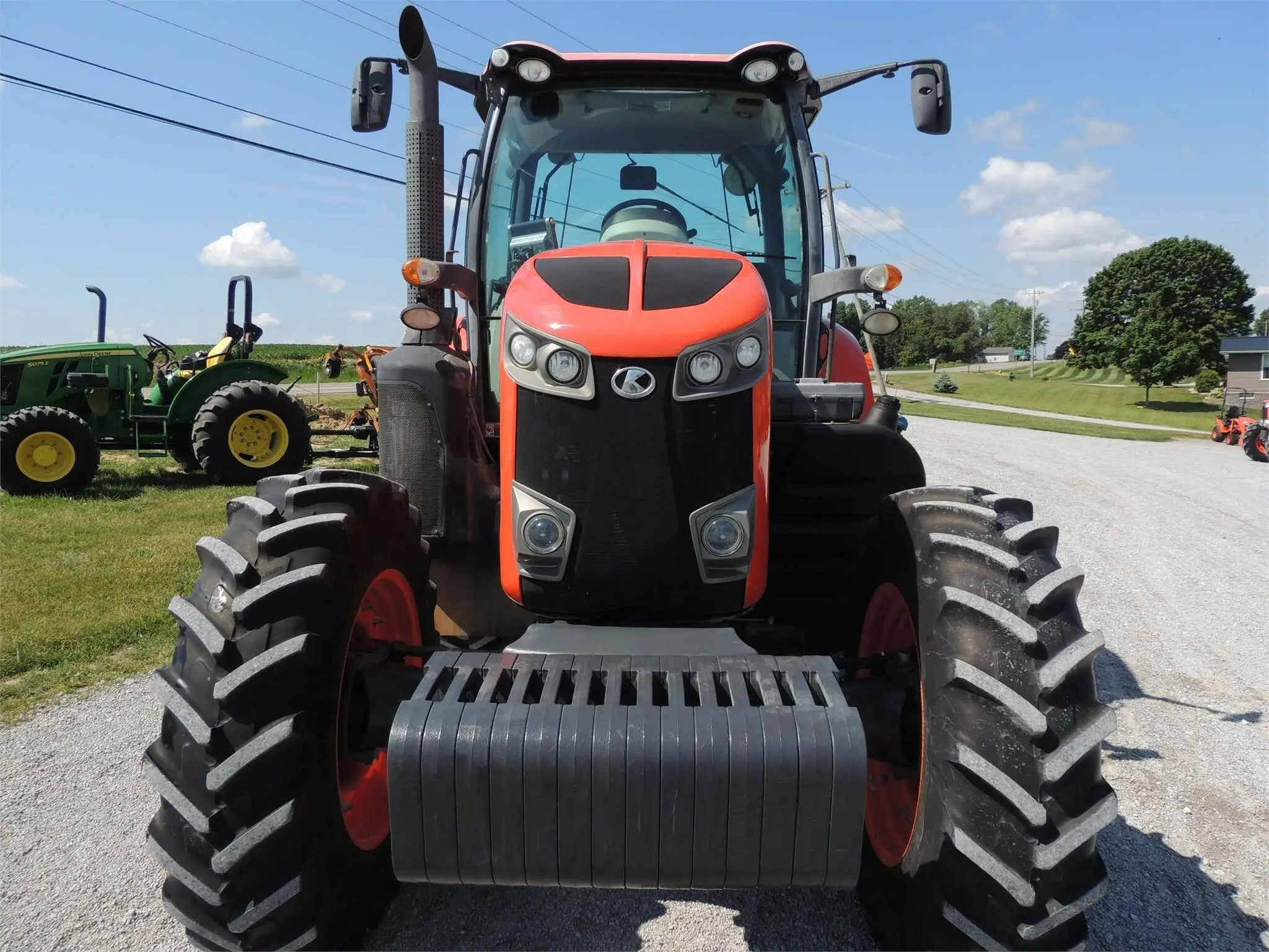 Kubota 148hp Tractor For Agricultural Work / Good Quality Kubota M7-151 Tractor Model In Stock Ready For Shipment