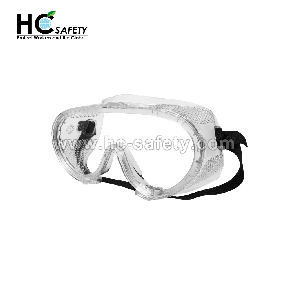 A611-3A flexible vinyl frame dust goggles personal protective equipment anti fog safety goggle lab safety goggles