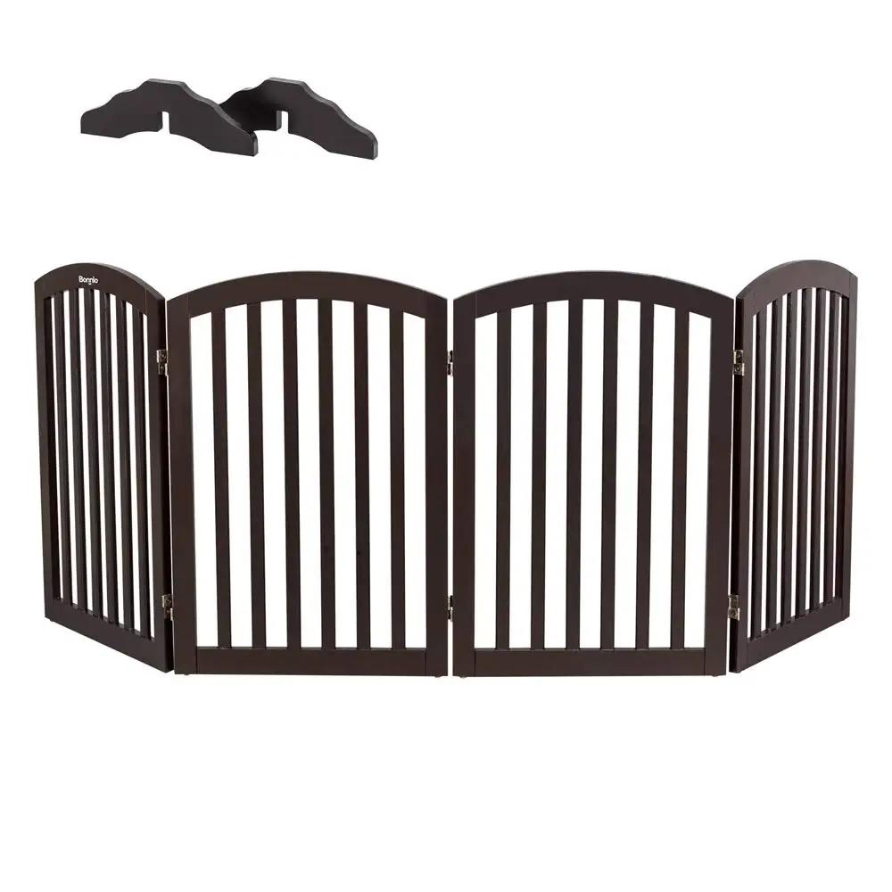 Solid Price Wooden Pet Gate Acacia Wood  from Vietnam Manufacturer Durable New Style update 12 Dec 23 v2