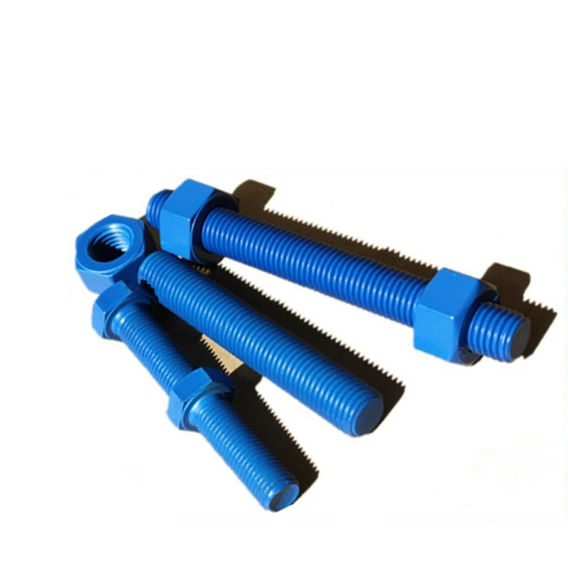 Complete in Specifications M12/M48 PTFE 12.9 low carbon steel DIN975 threaded rods