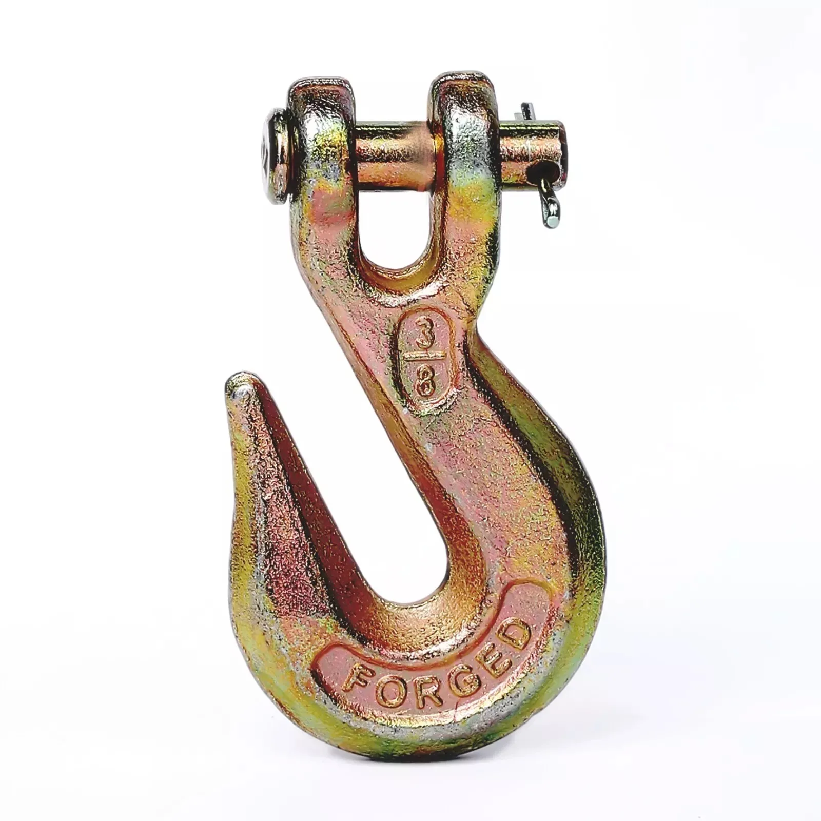 5pk 3/8 Clevis Grab Hook Grade 70 Wrecker Tow Chain Flatbed Truck Trailer