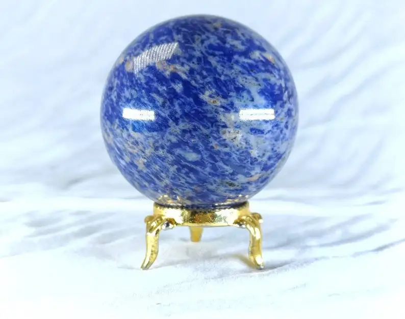 Wholesale BLUE SODALITE CRYSTAL BALL Healing Sodalite Sphere Ball Top Quality Sodalite Agate Sphere Buy From ASY CRYSTAL EXPORT