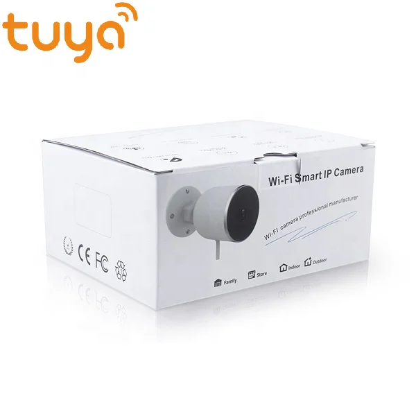 Outdoor wide range full angle IP Camera Wi-Fi Bullet WiFi CCTV Camera Tuya 1080P Smart Home Security Wireless CCTV Camera
