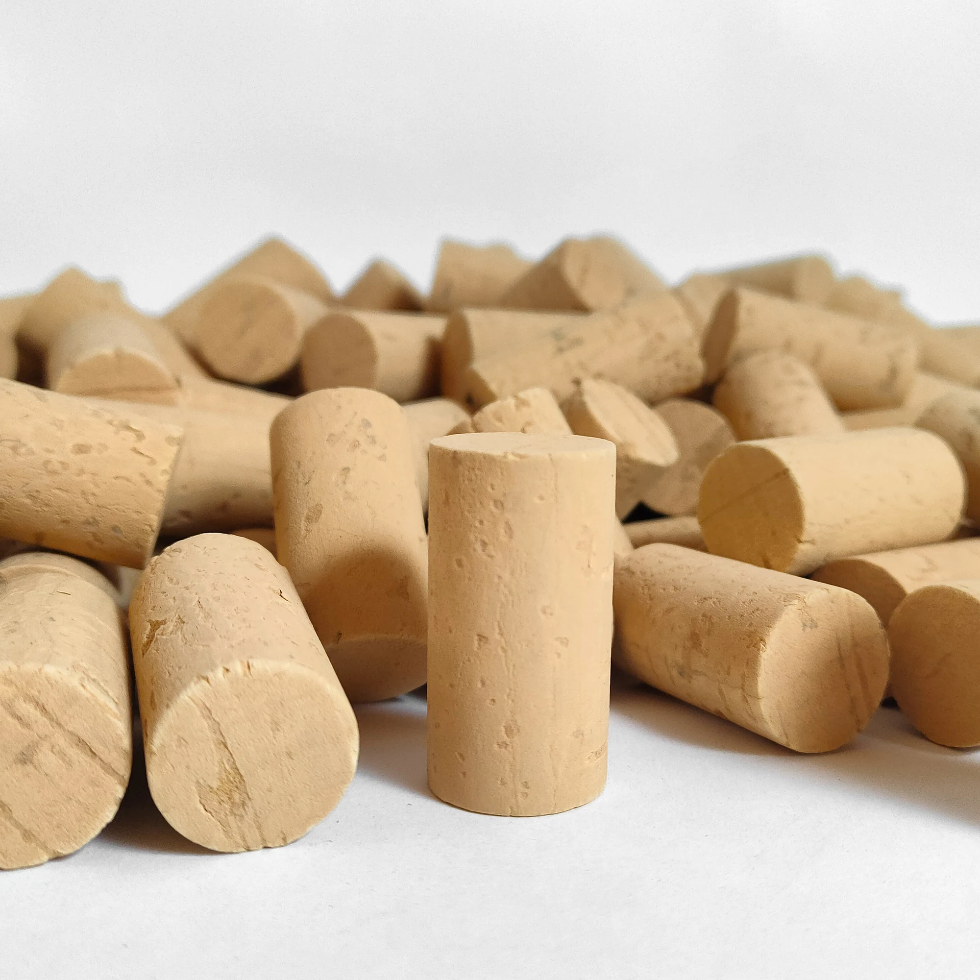 Portuguese Natural Colmated Corks - High Quality & Budget-Friendly Vegan Custom brand and logo printing size 42x22mm
