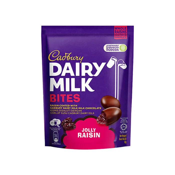 Cadbury Dairy Milk BITES RAISIN 50G