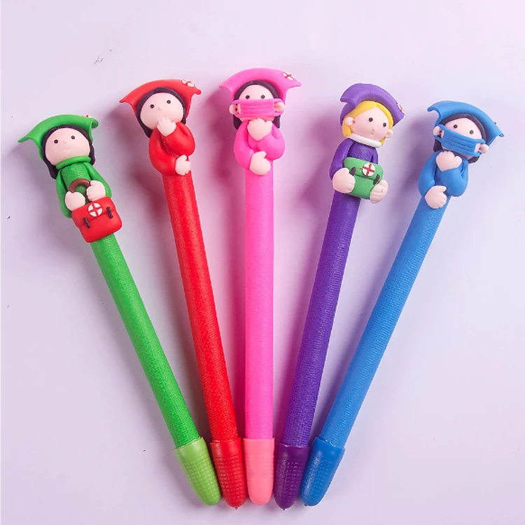 NP-006 рекламные ручки под заказ серия врачей и медсестер мягкие