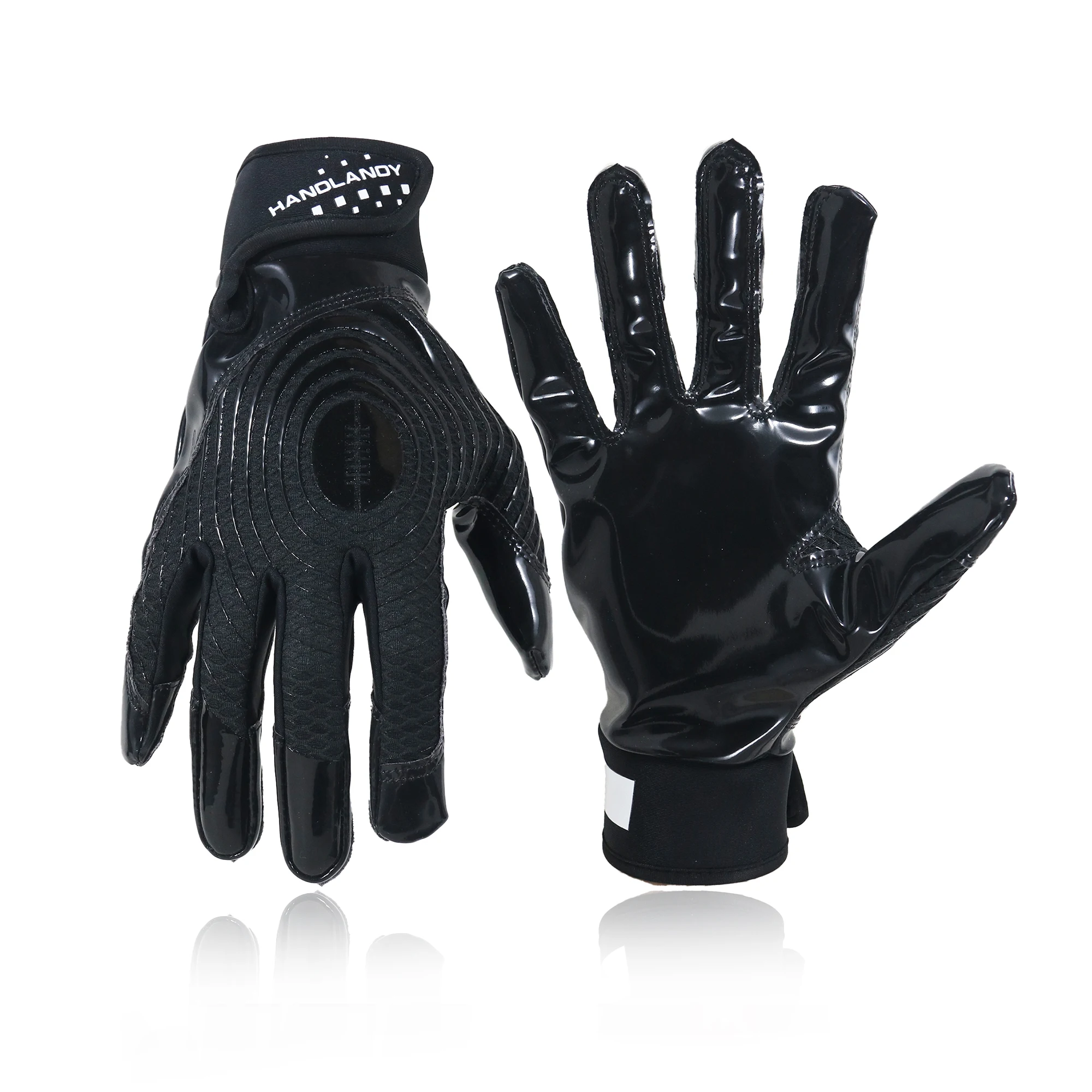 Adult&Youth Silicone Grip Football Receiver Glove American Football Gloves