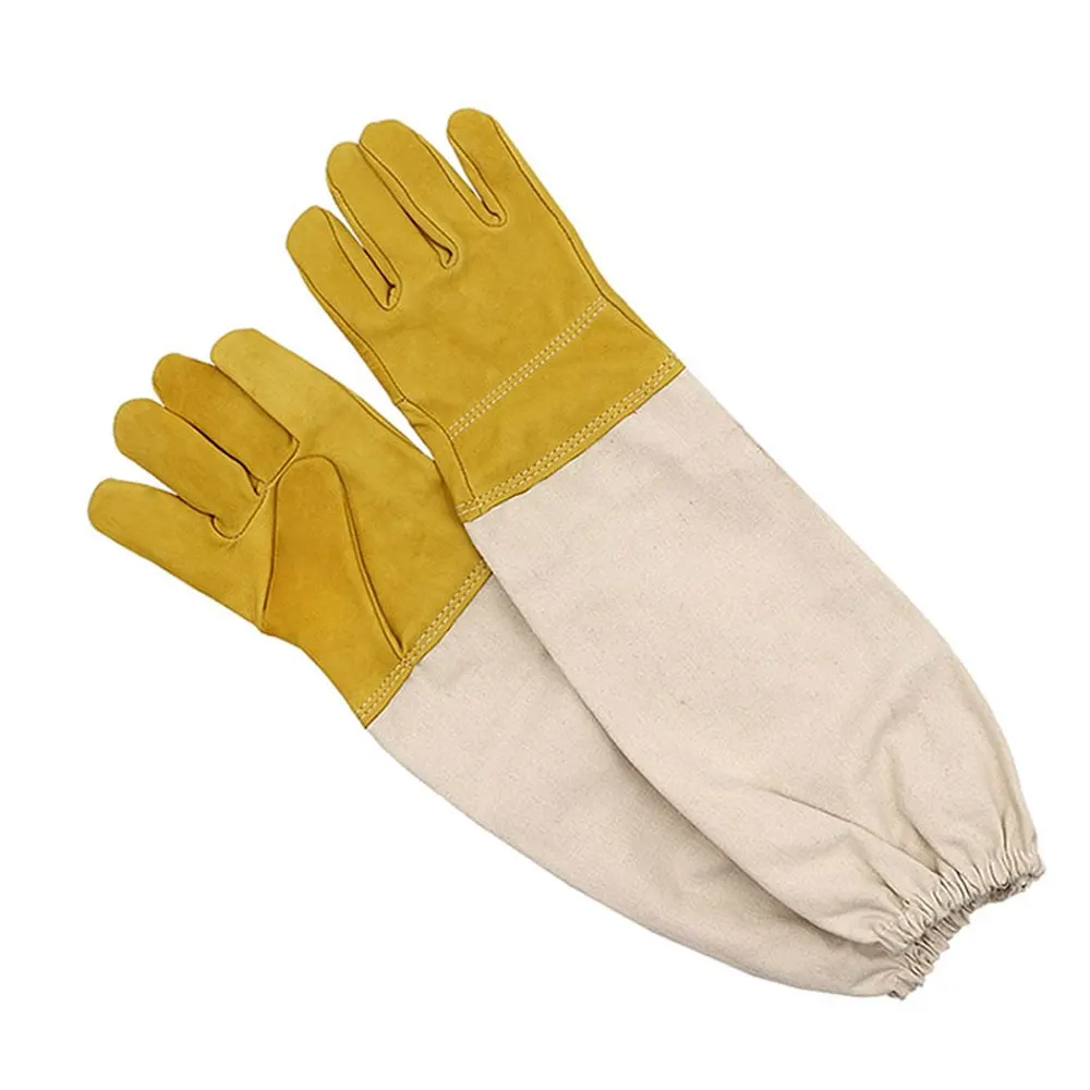 Best Quality Sting Proof Beekeeping Gloves With Extra Long Cuff