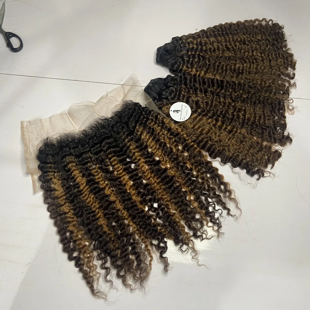 Remy Double Machine Weft Pixie Curly #4/#8#12 100% Human Hair High Quality from Vietnam Wholesale