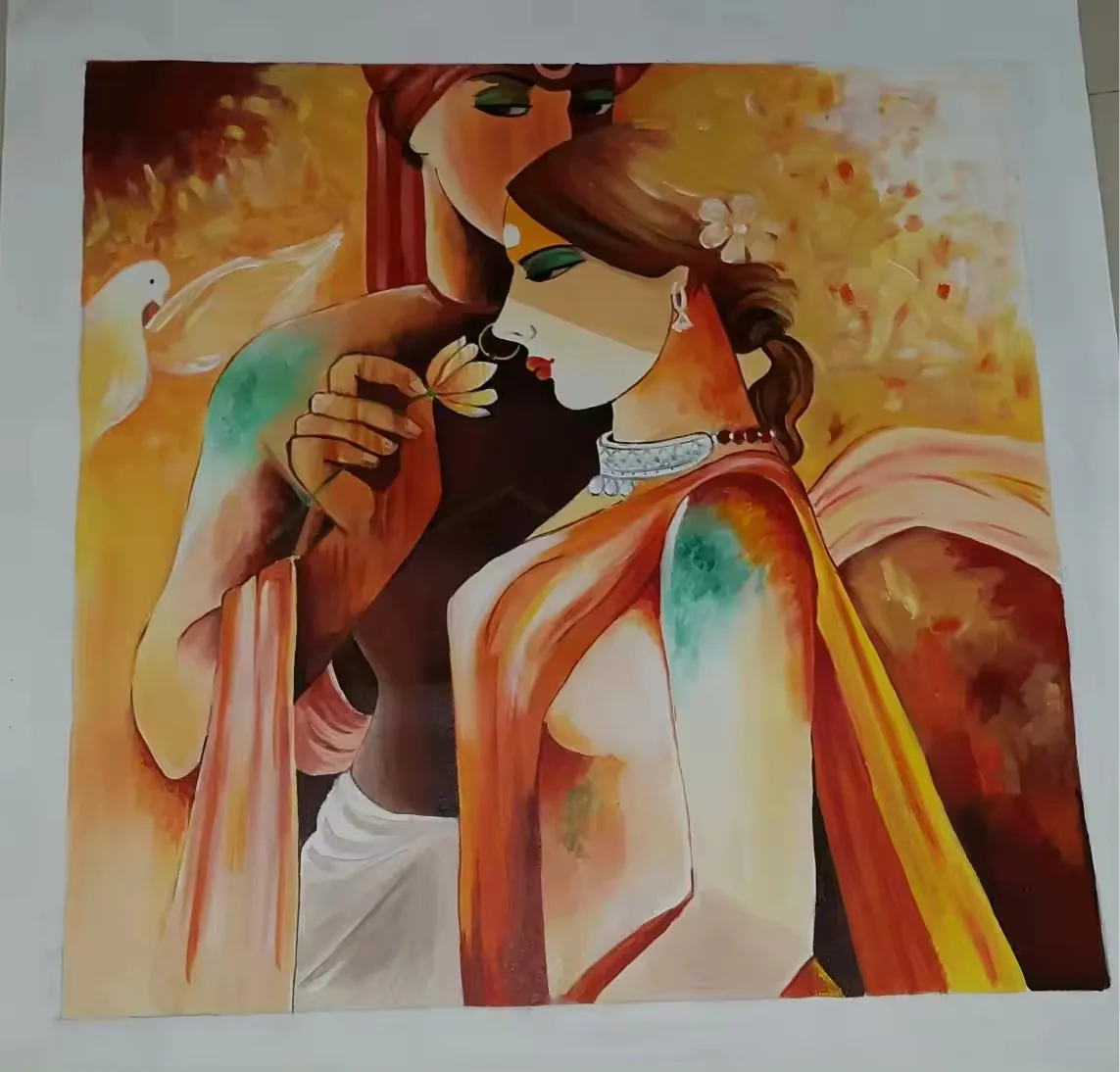 Best Seller Home Decor Modern Art Work Oil Painting Living Room Wall Decoration Canvas Hand Made High Quality Paintings