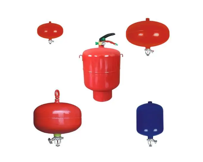 Hang Type co2 Fire Extinguihser ABC BC Dry Powder Ball Fire Extinguisher Ceiling Mounted Automatic Fire Extinguisher