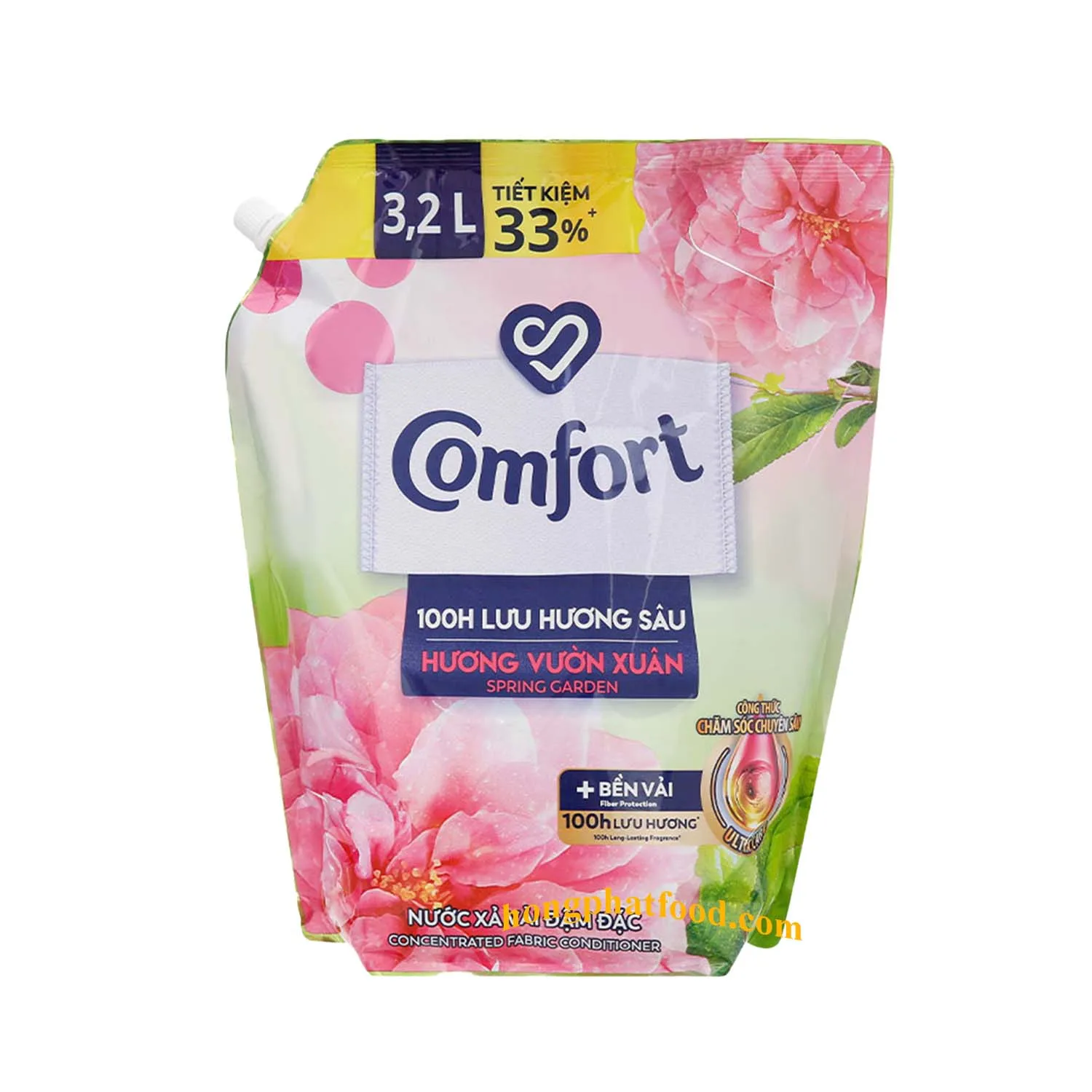 Экспортер Vietnam Com-fort, тканевый мешок кондиционера, 3,2 литров, концентрированный смягчитель ткани, жидкий весенний садовый ароматизатор, Лучшая цена