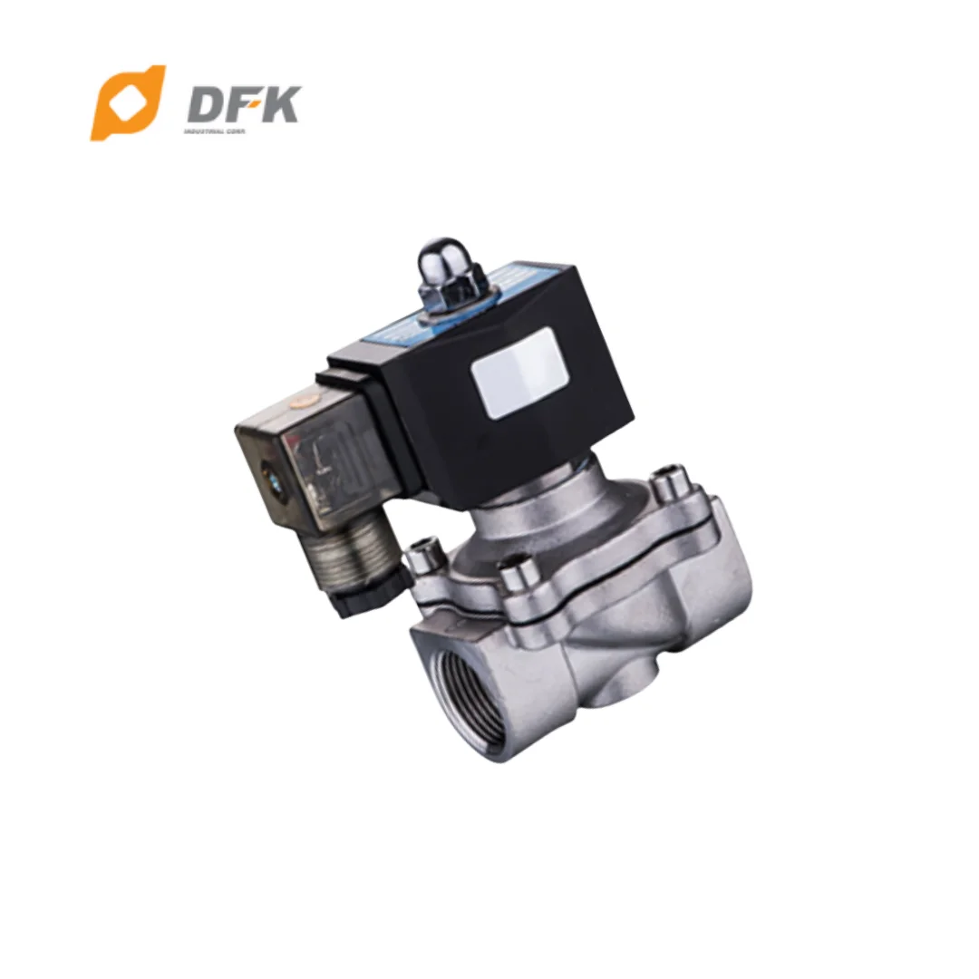 Good Sales 2-way Solenoid Valve For Oil Water Air