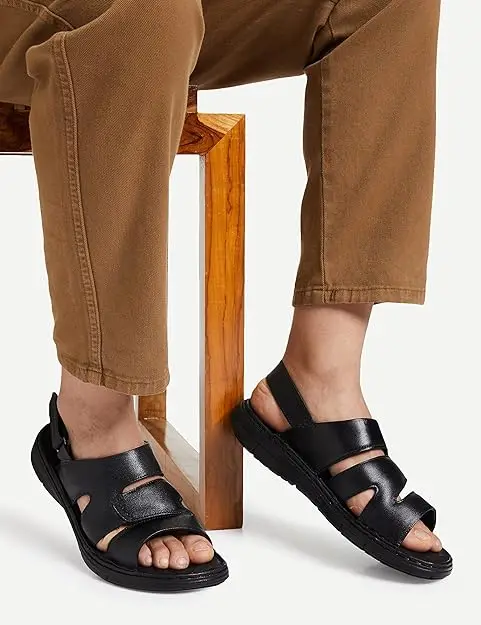 Flip-flops Slippers Vintage leather sandals Thong handmade Slippers Men Summer Beach flip flop Slipper Non-slip Clogs