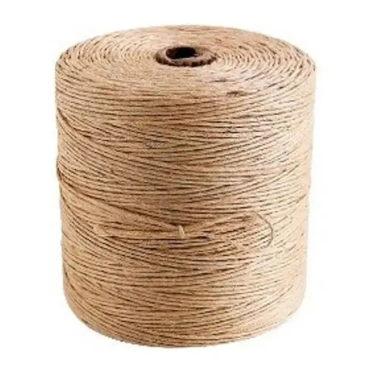 100% Cotton Natural Jute Yarn Standard Quality Export Oriented Wholesale Factory Price Manufacturer Jute Yarn from Bangladesh