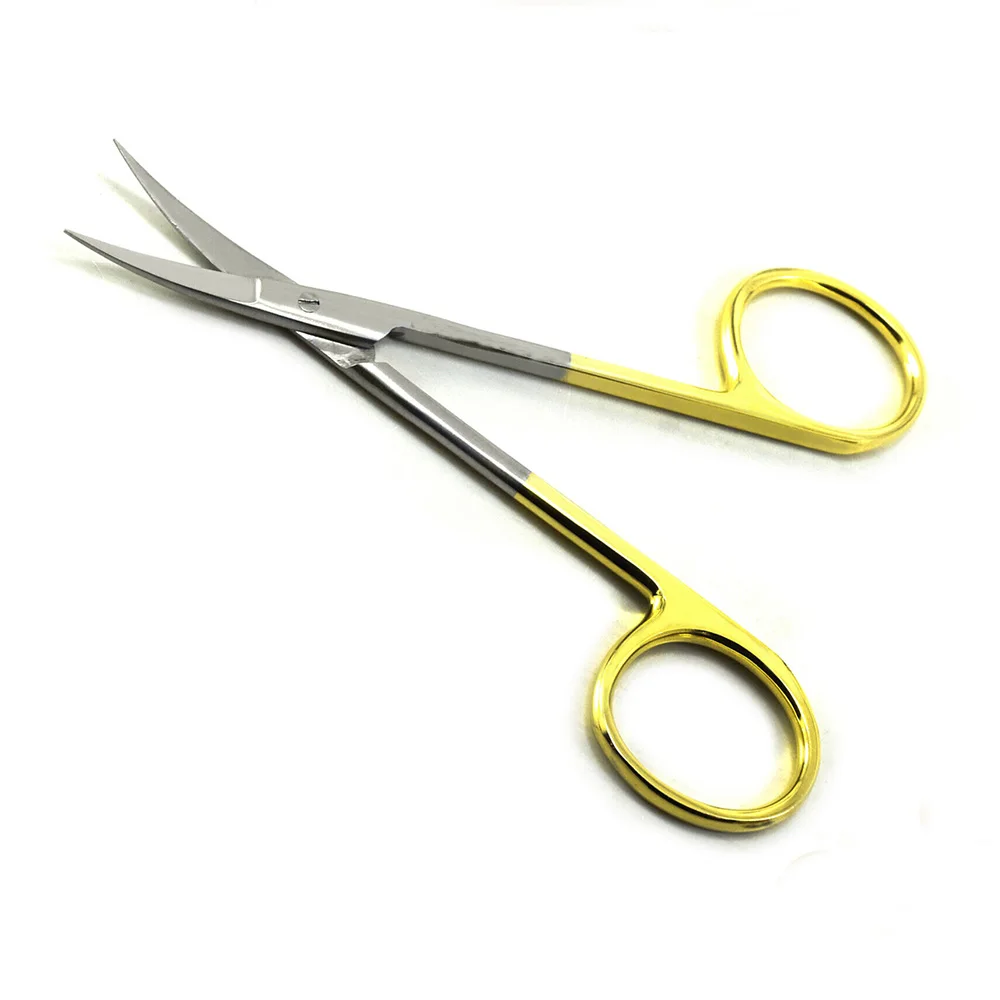 Wholesale Dental TC Iris Micro Surgical Scissors - Straight Tip 11.5 CM with Tungsten Carbide Inserts