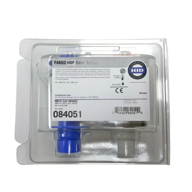 Цветная лента YMCK 84051 для принтера Fargo HDP5000 ID Card