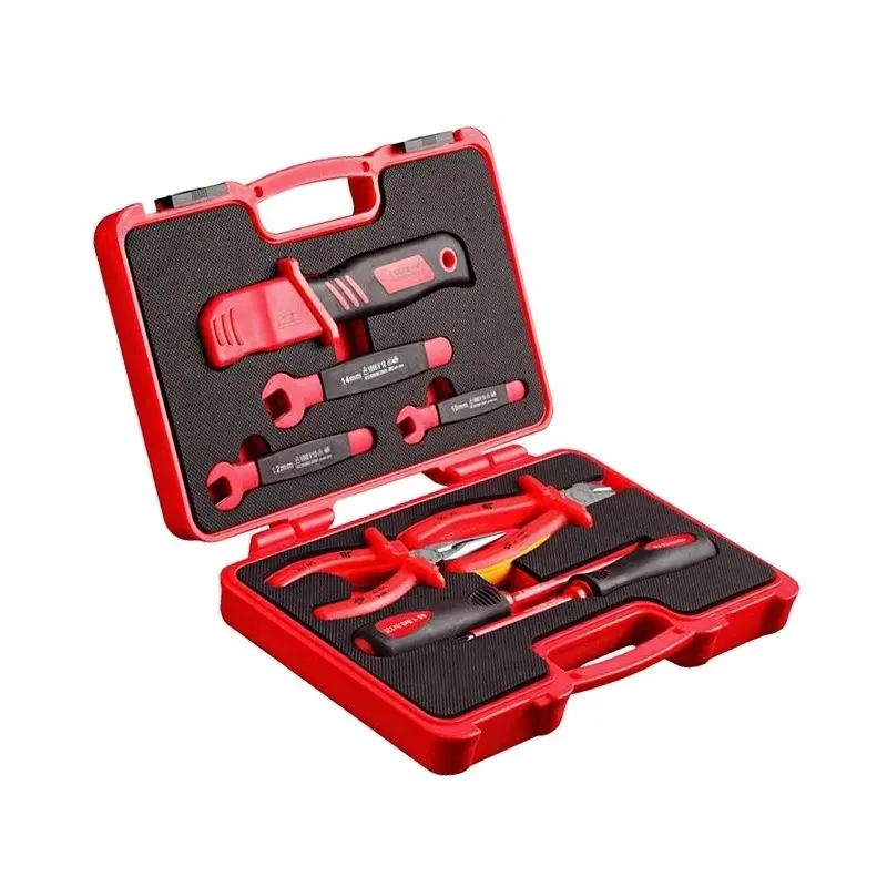 4-15PCS 1000V Insulated Tool Set VDE Pliers Set & Screwdriver Set Combination Hand Tool