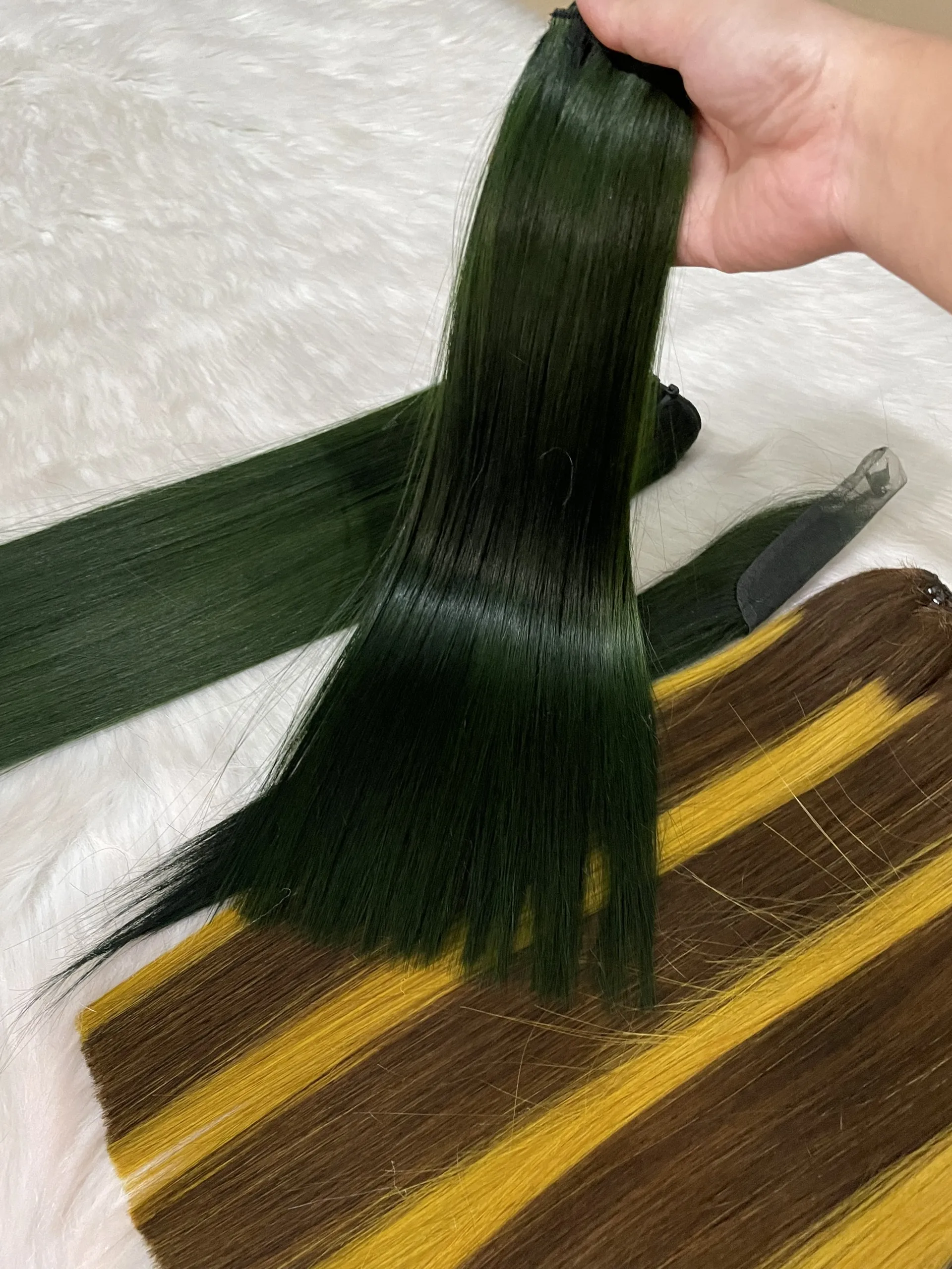 8 To 40 Inches Vietnam Real From Rawhair Vietnam Factory Bone Straight Human Hair 22 Inches