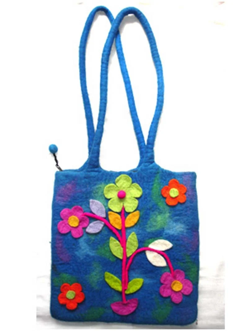 Felt Wool bag/Handmade Woolen felt bag