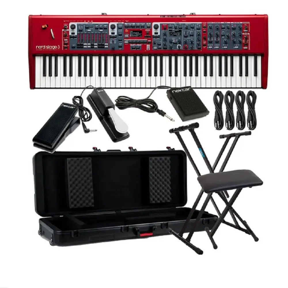 New Authentic Nord Stage 3 Authentic 88-Key Weighted Hammer-Action Keyboard
