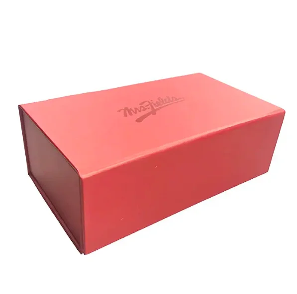 Customized Recycled Cardboard Magnet Paper Shopping Gift Packaging Fold Box