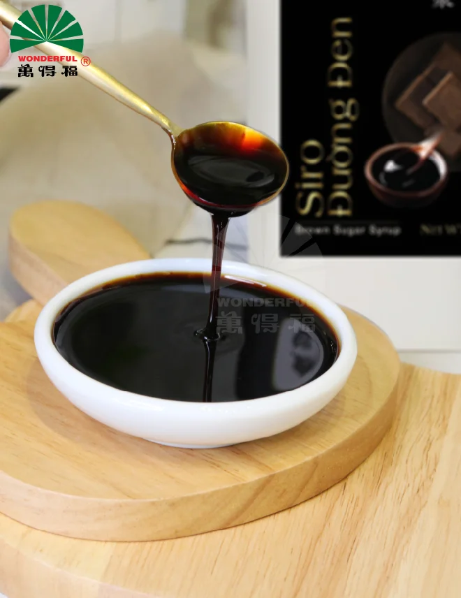 Hot Sale Hosong high quality Brown sugar syrup Manufacturer Made In Vietnam