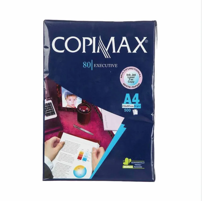 Wholesale Price Supplier Papel A4 COPIMAX A4 Copy Paper Brand Low Price