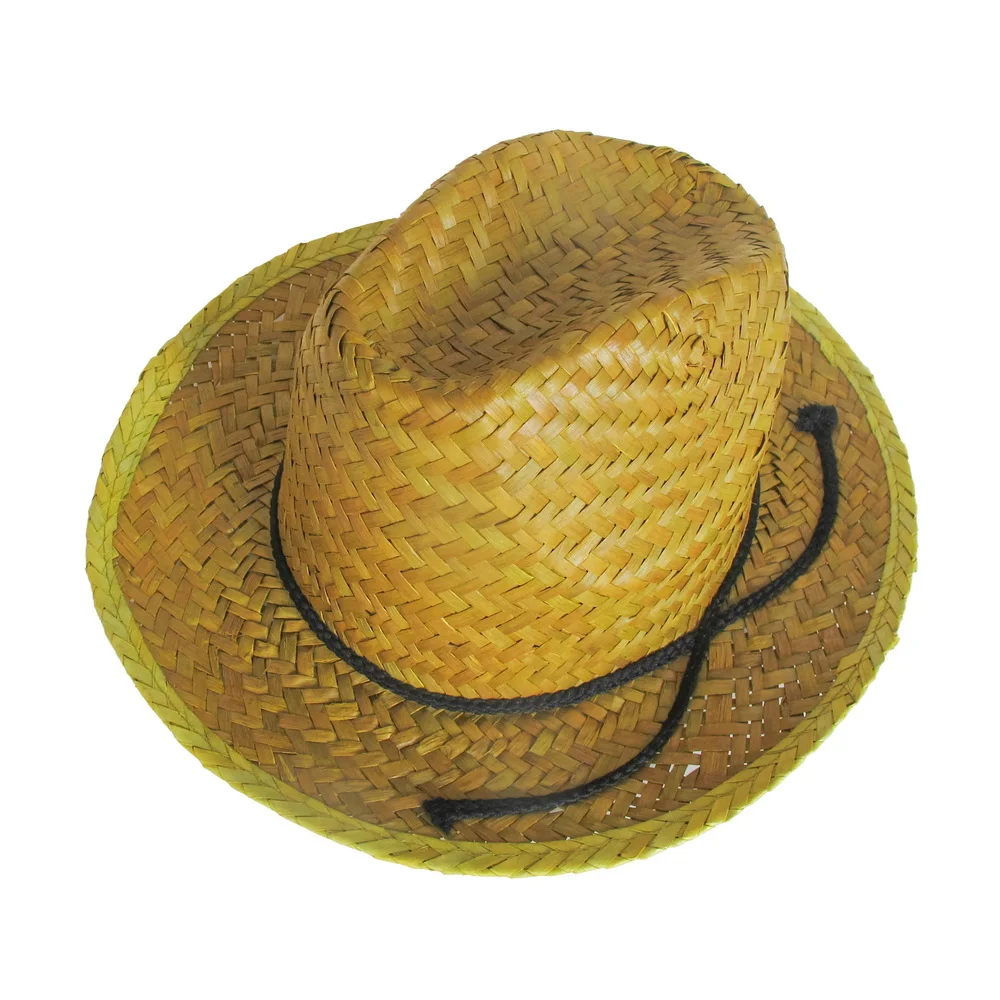 2024 hot summer straw hat colorful eco friendly factory price Spring Autumn Events wide Brim Hats Wholesale Unisex Hats