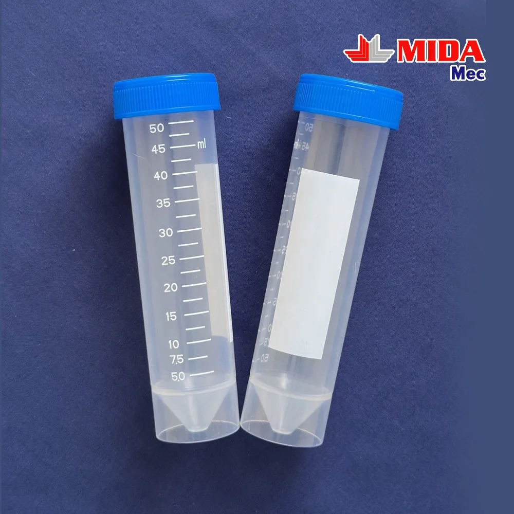 Одноразовая винтовая трубка для центрифуги MIDAMEC 50