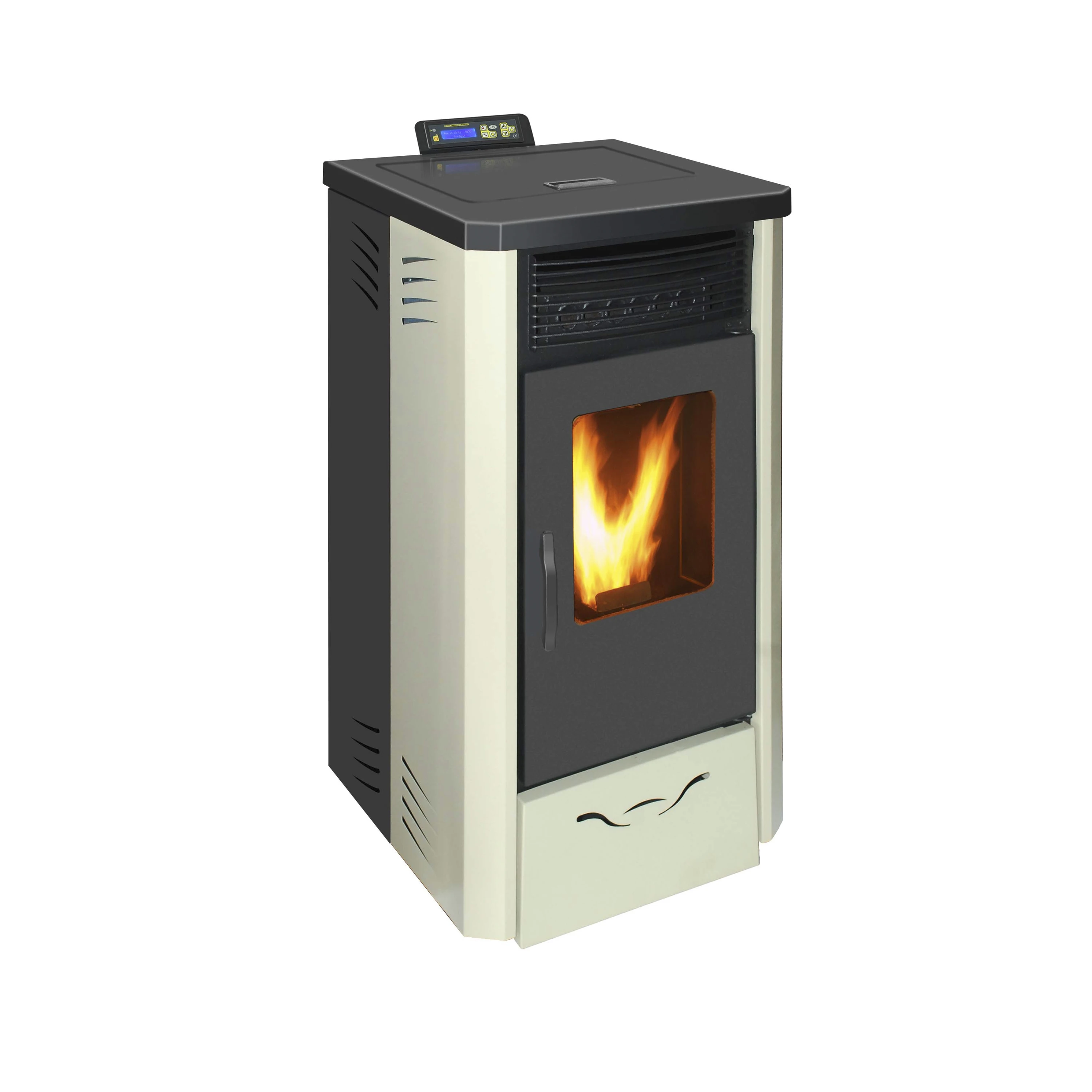 Newest Style indoor Wood Pellet and Fire wood burning stove fireplace