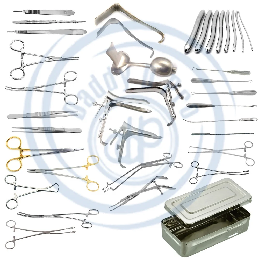 ERPC Instruments Set of 46 Pieces Stainless Steel Surgery Instruments of ERPC Procedure Instruments By Daddy D Pro