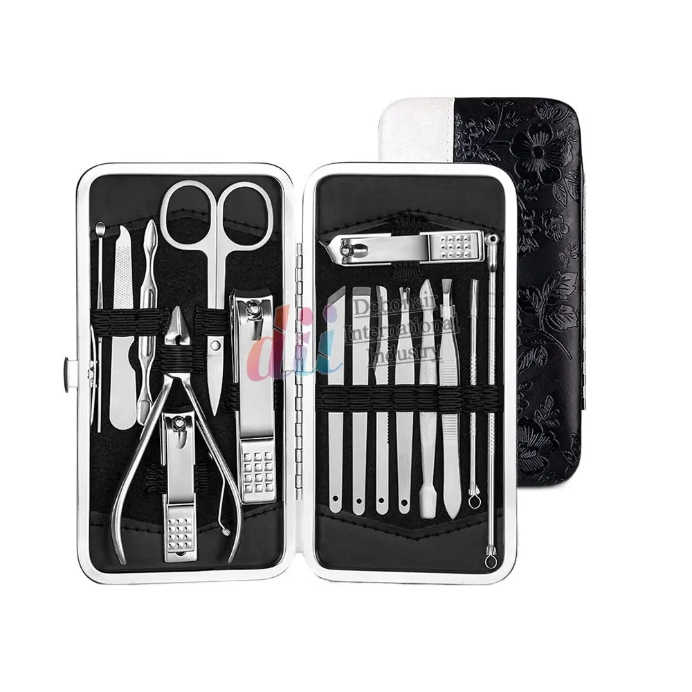 Stainless Steel Manicure Set Professional Pedicure Kit Factory Direct Stainless Steel Manicure Set