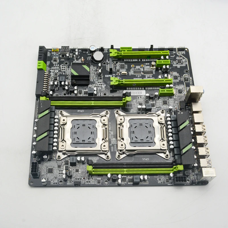 Hot Sales Xeon E5 LGA2011-0 Dual Lan Max 64GB Dual Channels DDR3 x79 Gaming Computer Motherboard