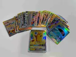 Poke mon card deck 55 pcs. TCG Silver - Limited Edition