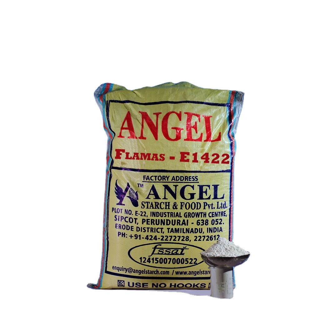 E 1422  Acetylated distarch adipate  Maize Starch Based  Cold Water Soluble Thickener Binder Emulsifier in sauce and gravies