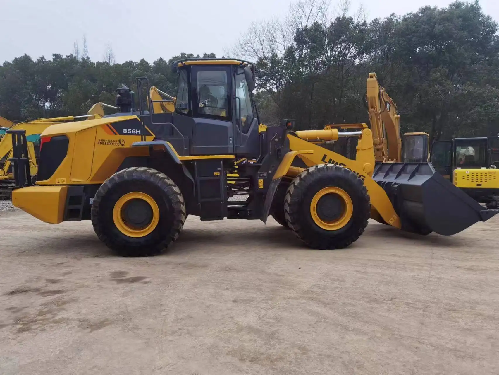 Earth-moving Machinery Hot Selling Original Used Wheel Loader CLG 856H with Advanced Technology and excellent performance