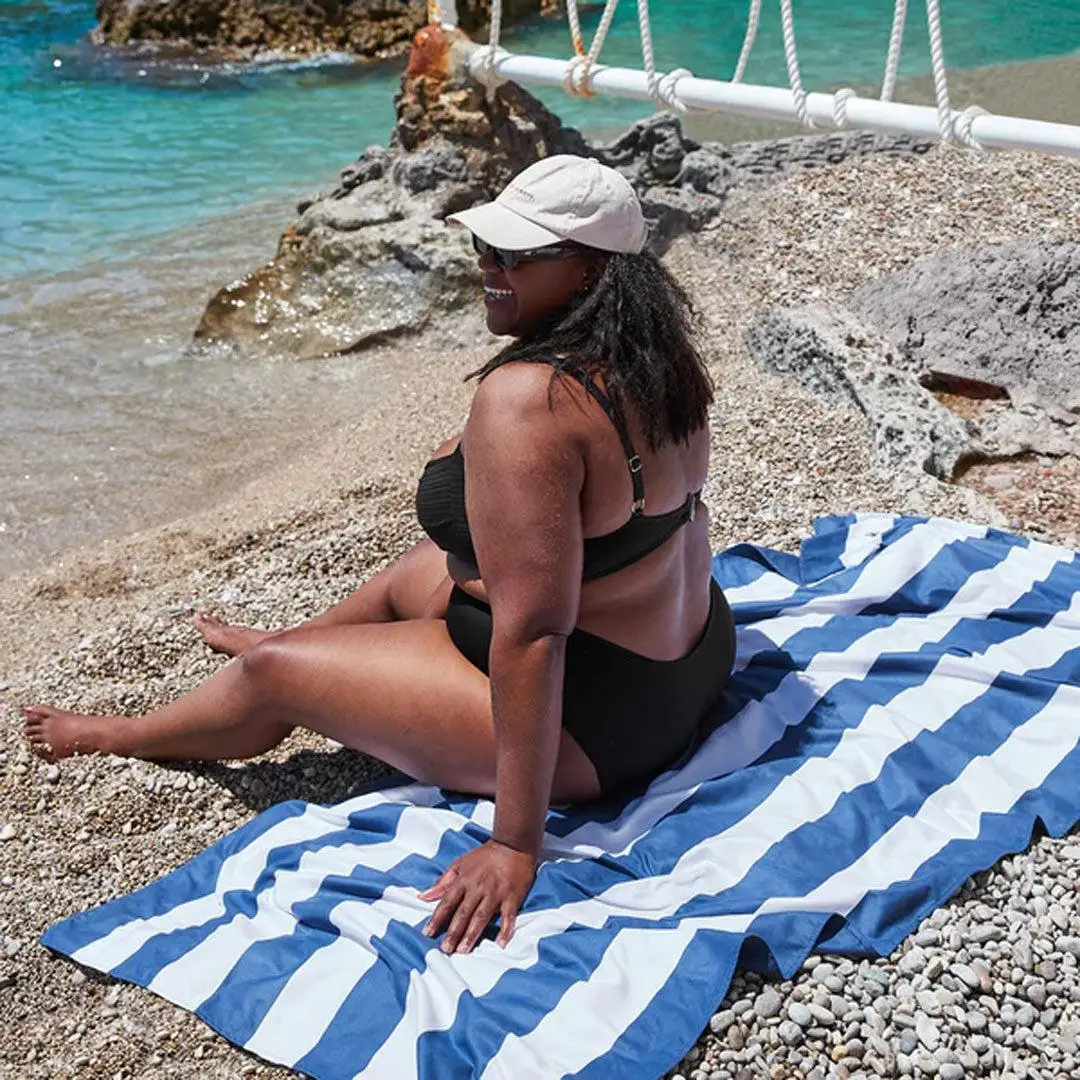 microfiber waffle tesalate printed double side beach towel